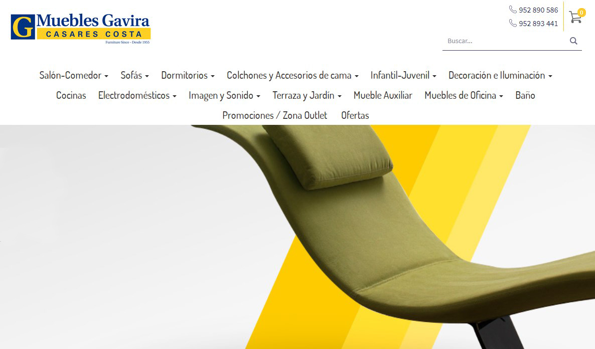 Muebles Gavira lanza su nueva web Muebles Gavira