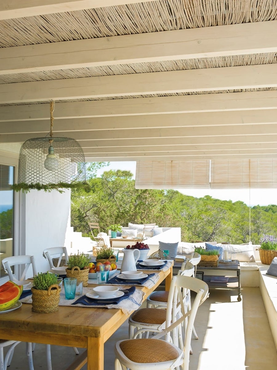 Cómo decorar con gusto tu comedor de exterior - Muebles Gavira