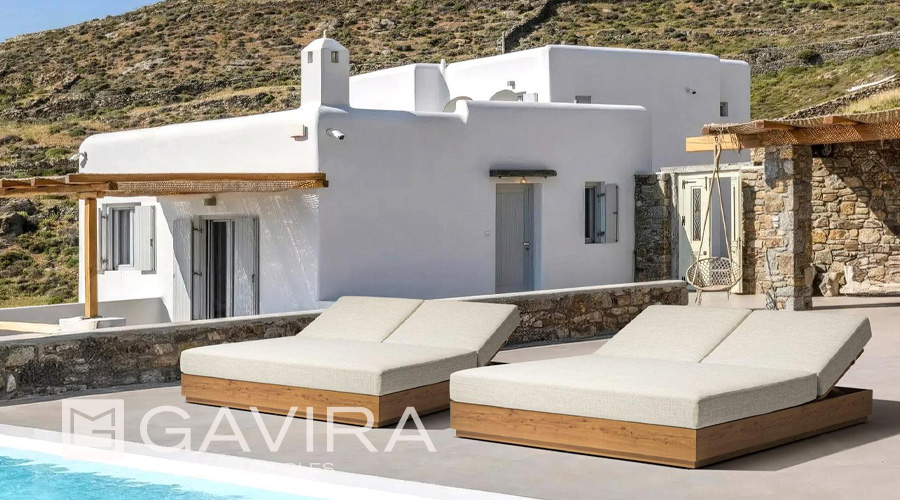 Muebles de exterior de aluminio imitación madera: estética y durabilidad