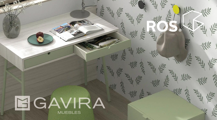 Escritorios juveniles Ros: guía de modelos y medidas | Gavira